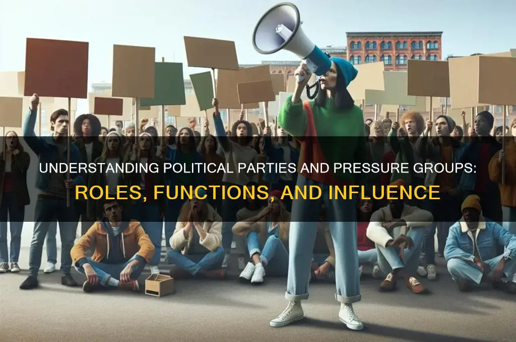 what are political parties and pressure groups