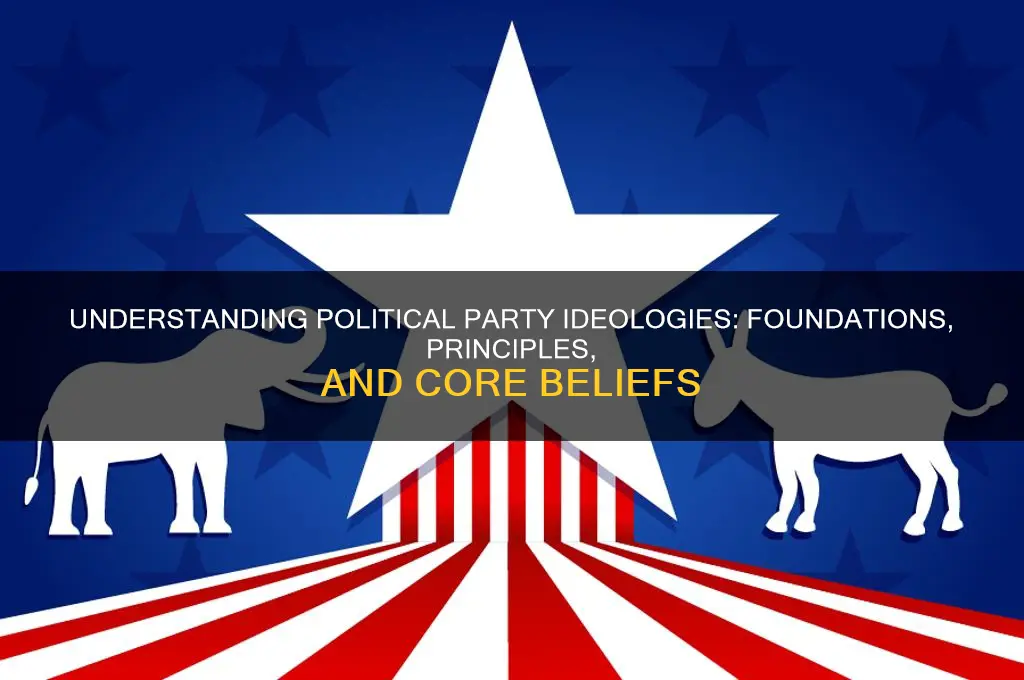 what are political party ideologies based upon