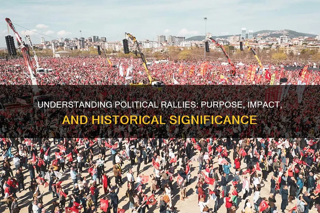 what are political rallies