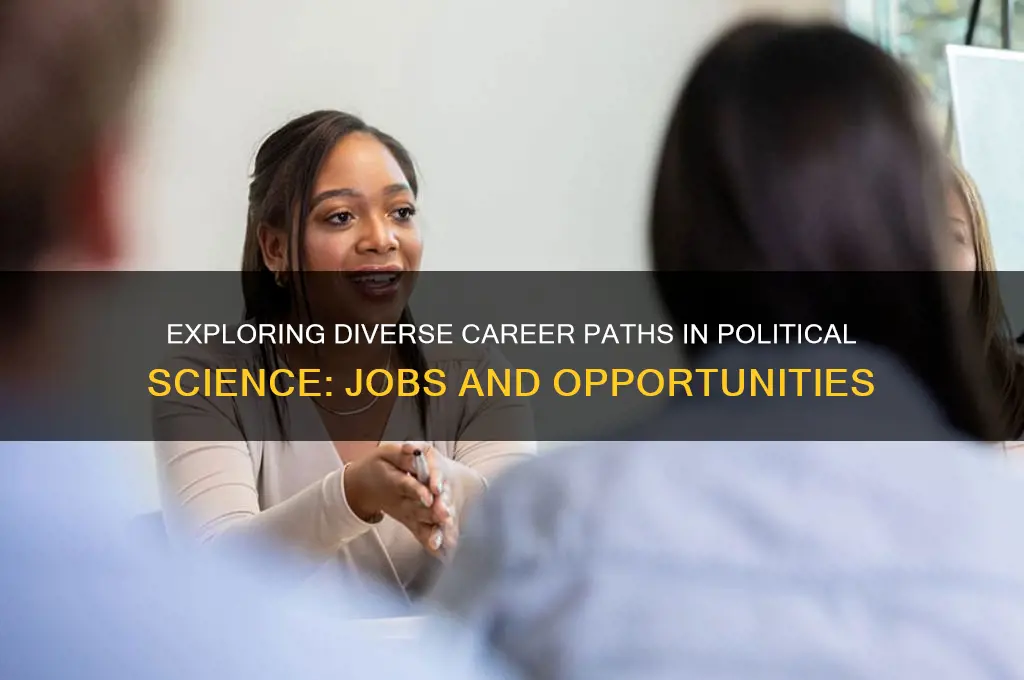 what are political scientist jobs