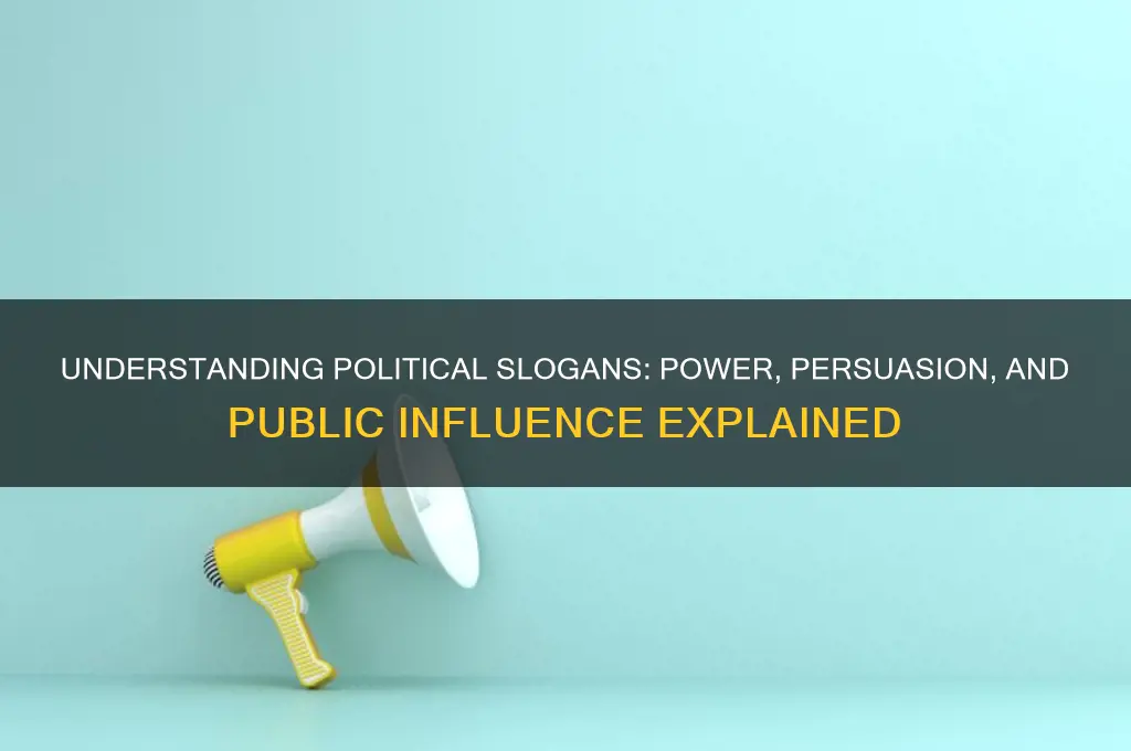 what are political slogans