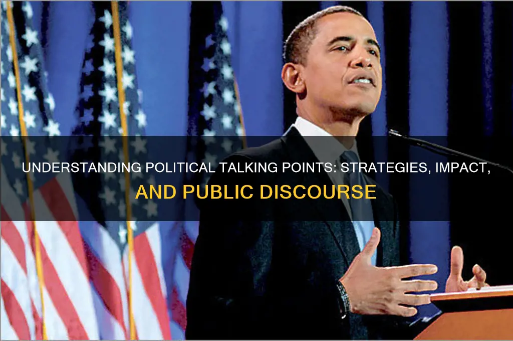what are political talking points