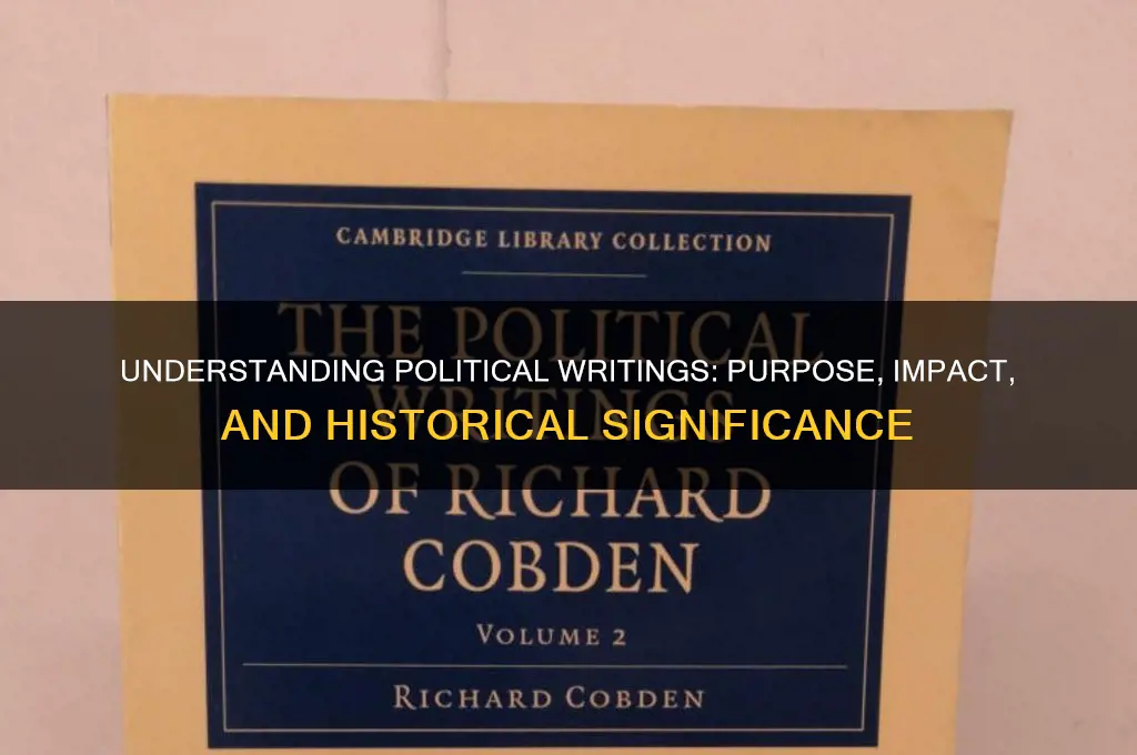 what are political writings