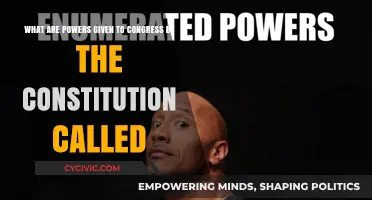Enumerated Powers: Congress' Constitutional Abilities