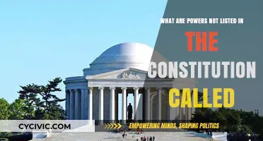 Implied Powers: Exploring the Unwritten Constitution
