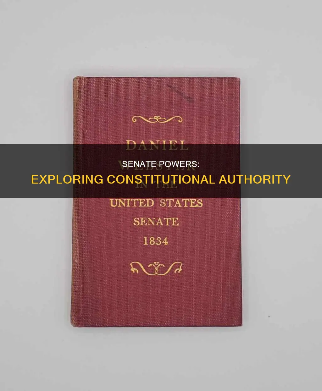 what are powers of the senate in constitution