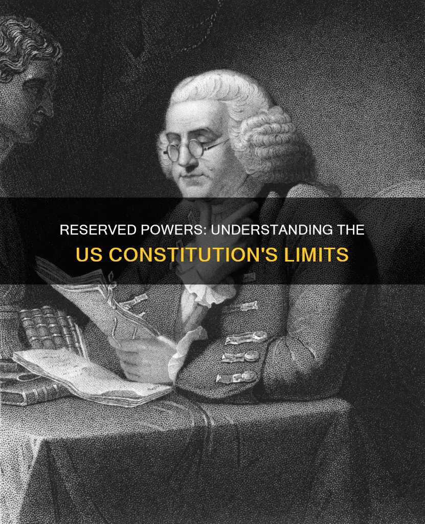 what are reserved powers in the us constitution