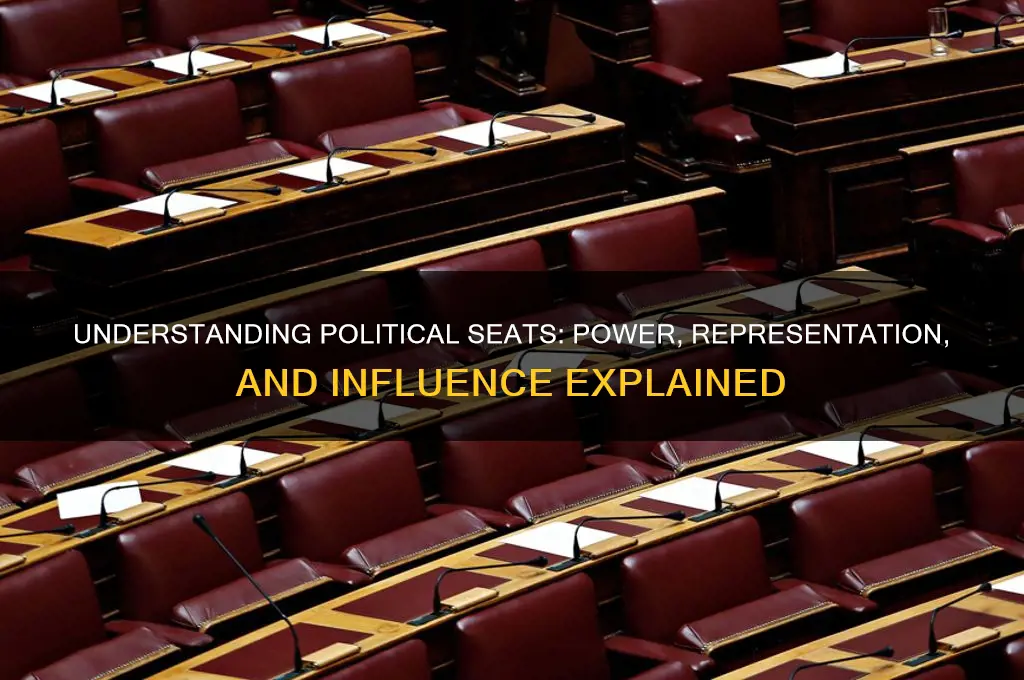 what are seats in politics