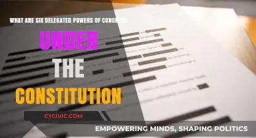 Congress's Delegated Powers: Six Vital Constitutional Abilities