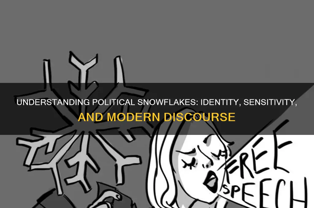 what are snowflakes in politics