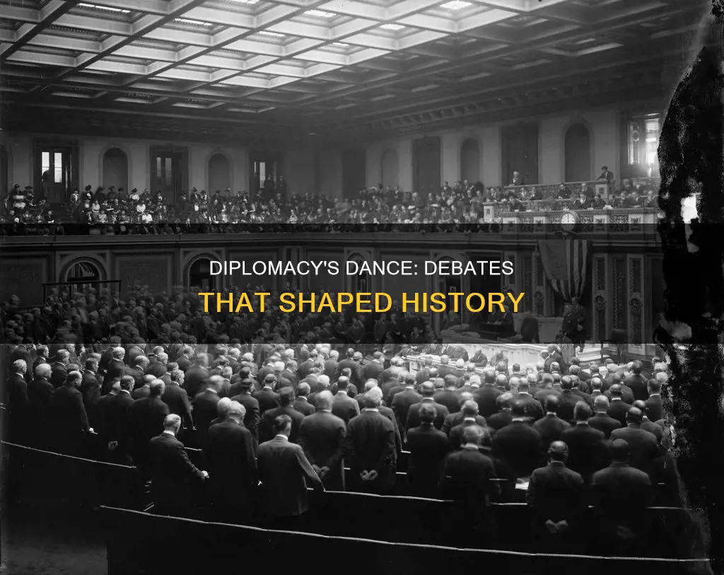 what are some debate and diplomacy in history