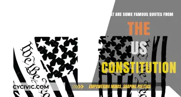 Famous Quotes: US Constitution