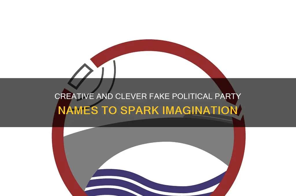 what are some good fake political party names