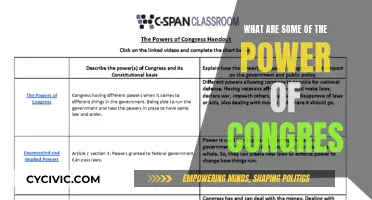 Congressional Powers: Influence, Oversight, and Lawmaking