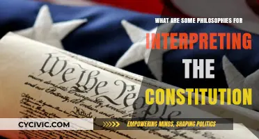 Interpreting the Constitution: Philosophical Approaches Explored