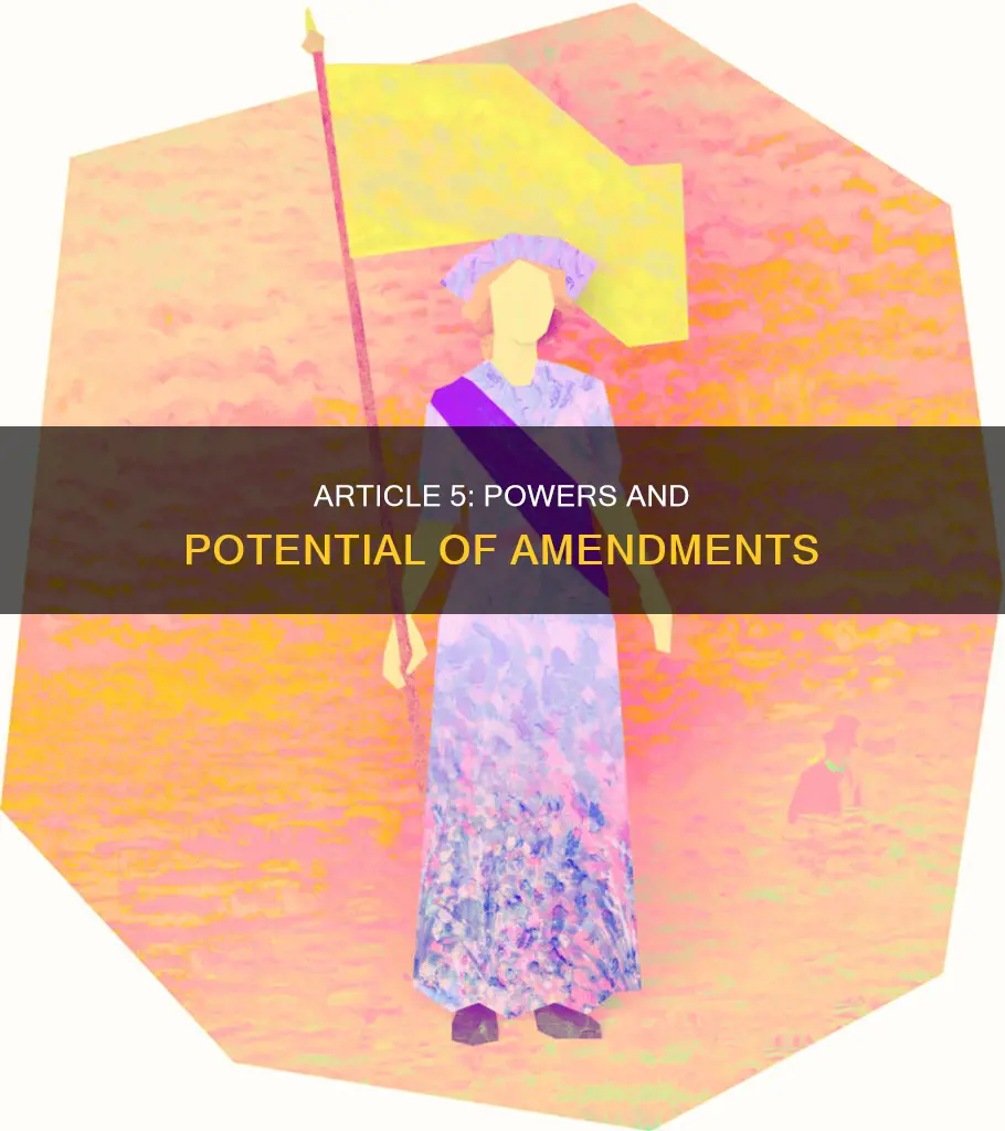 what are some powers of artivle 5 of the constitution