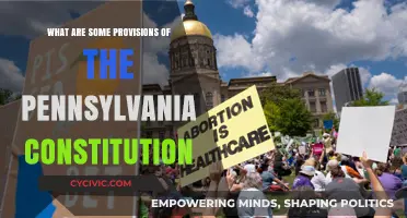 Key Provisions of the Pennsylvania Constitution Explained