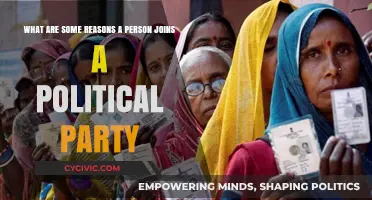 Why People Join Political Parties: Motivations and Influences Explored