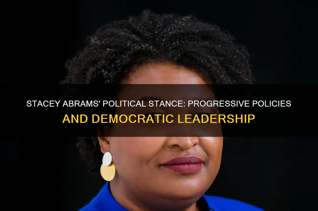 what are stacey abrams politics