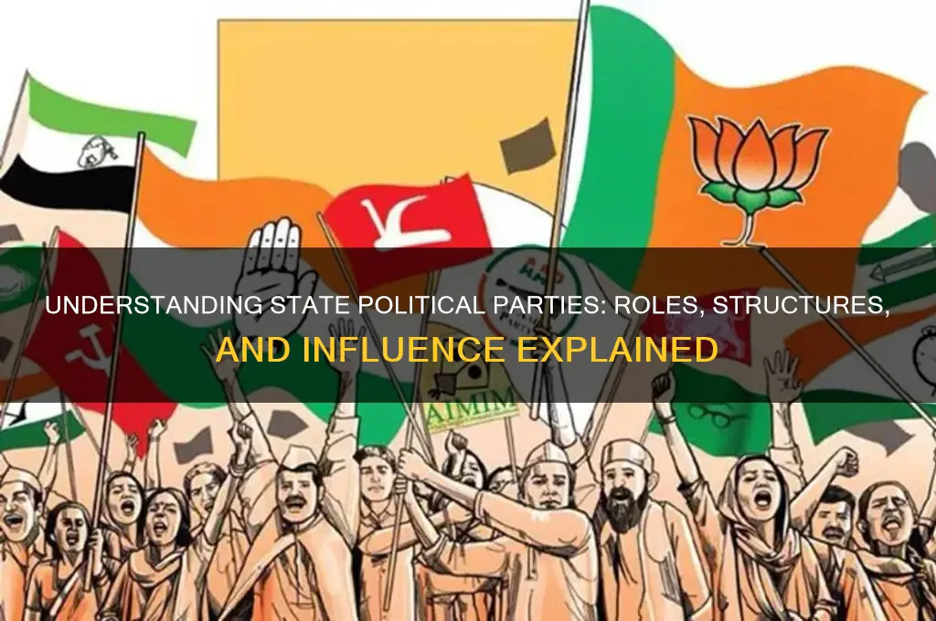 what are state political parties