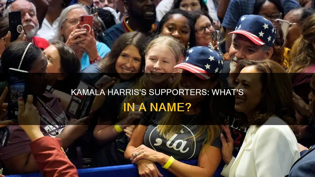 what are supporters of kamala harris called