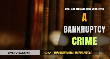Bankruptcy Crimes: 10 Acts That Can Land You in Trouble