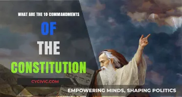 Constitution Commandments: 10 Essential Principles of the US Constitution
