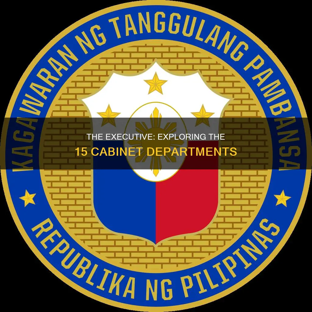 what are the 15 departments of the cabinet