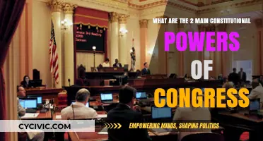 Congress' Constitutional Powers: Lawmaking and Oversight