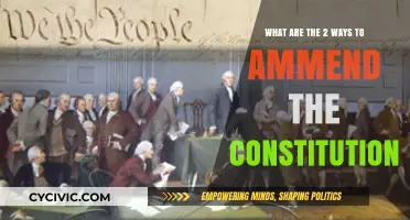 Amending the Constitution: Two Distinct Methods