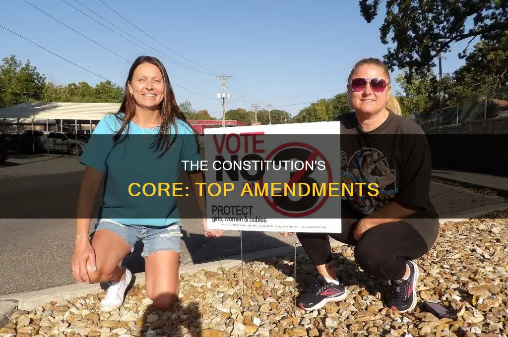 what are the 3 most important amendments to the constitution