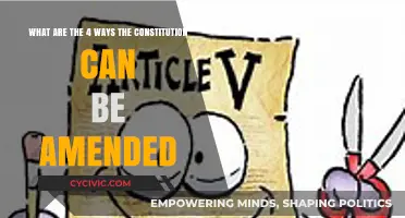 Amending the Constitution: Four Distinct Methods