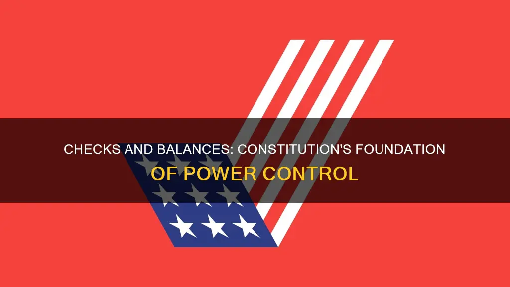what are the 5 checks and balances in the constitution