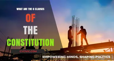 The Constitution's Six Key Clauses Explained
