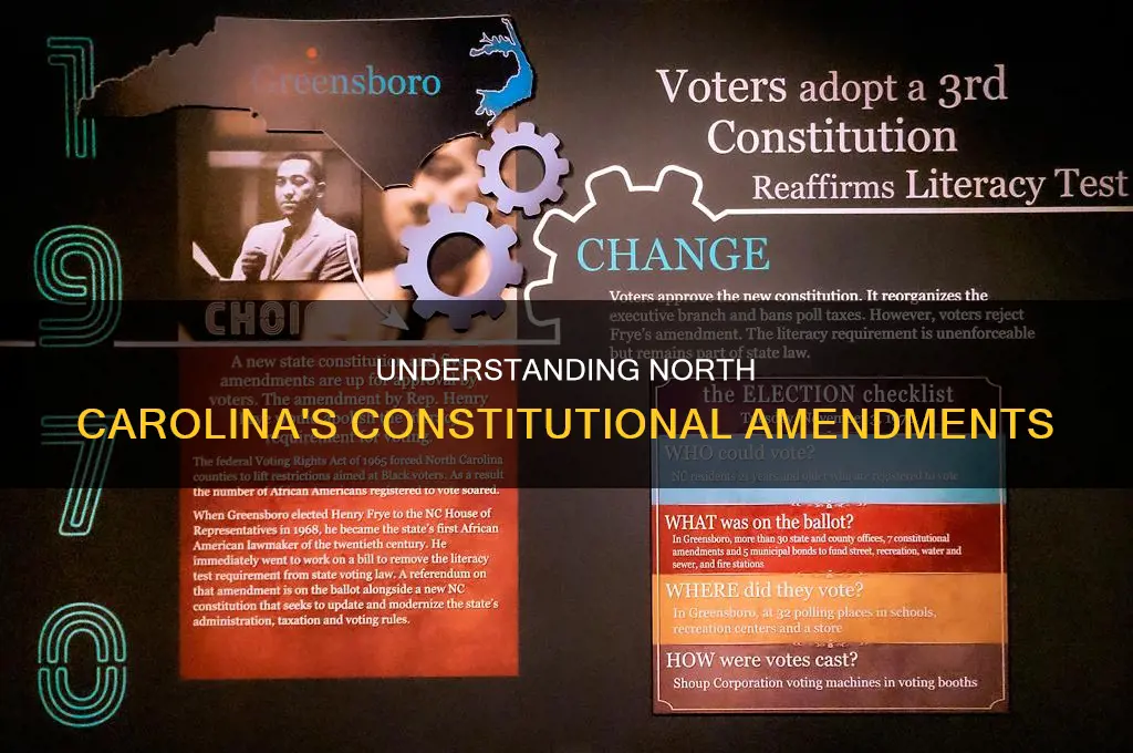 what are the 6 nc constitutional amendments