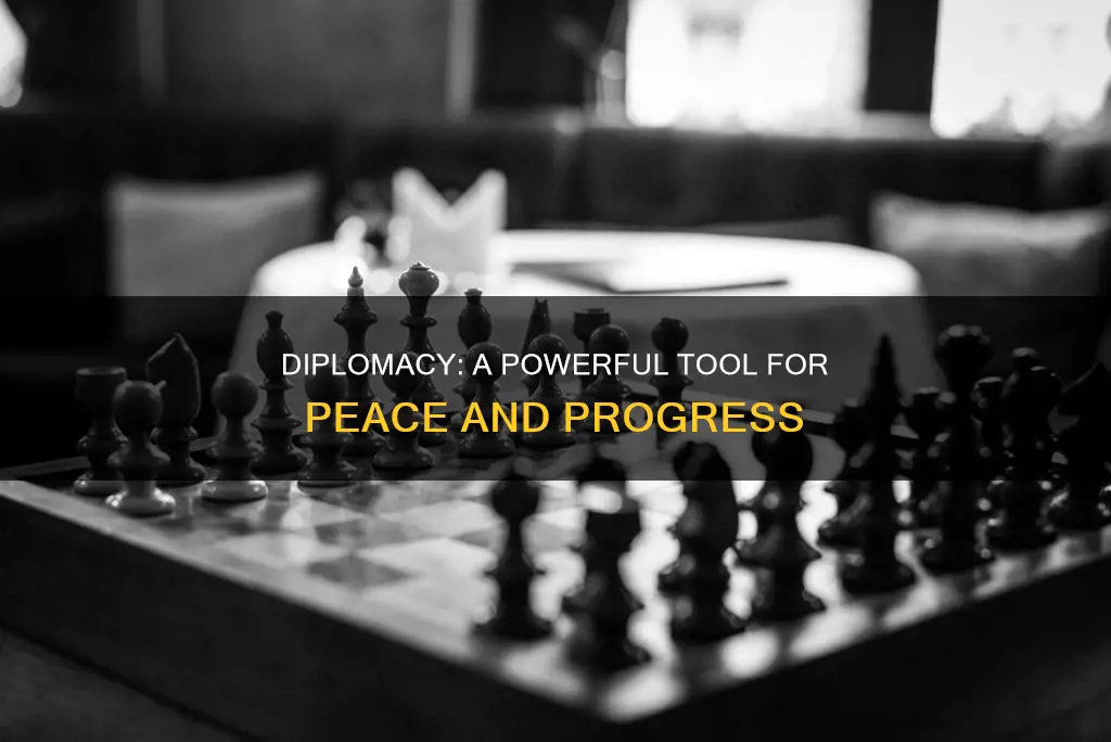 what are the advantages of diplomacy