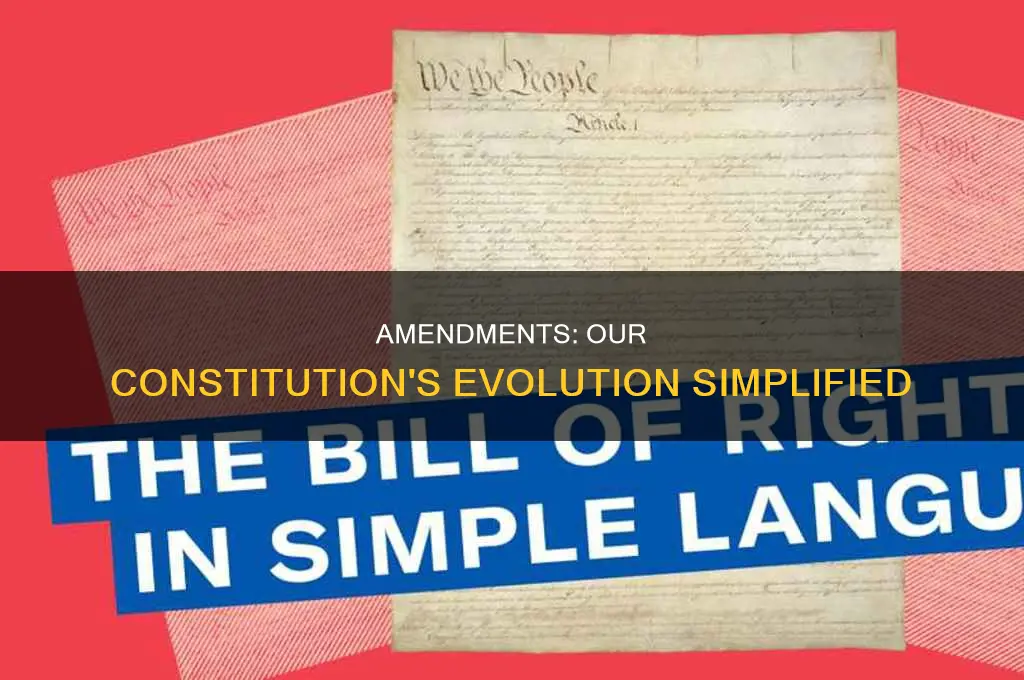 what are the amendments to the constitution simplified