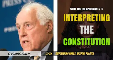 Interpreting the Constitution: Approaches and Perspectives