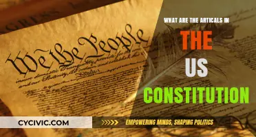 Exploring the US Constitution's Articles