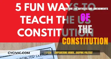 Exploring Constitutional Articles and Amendments