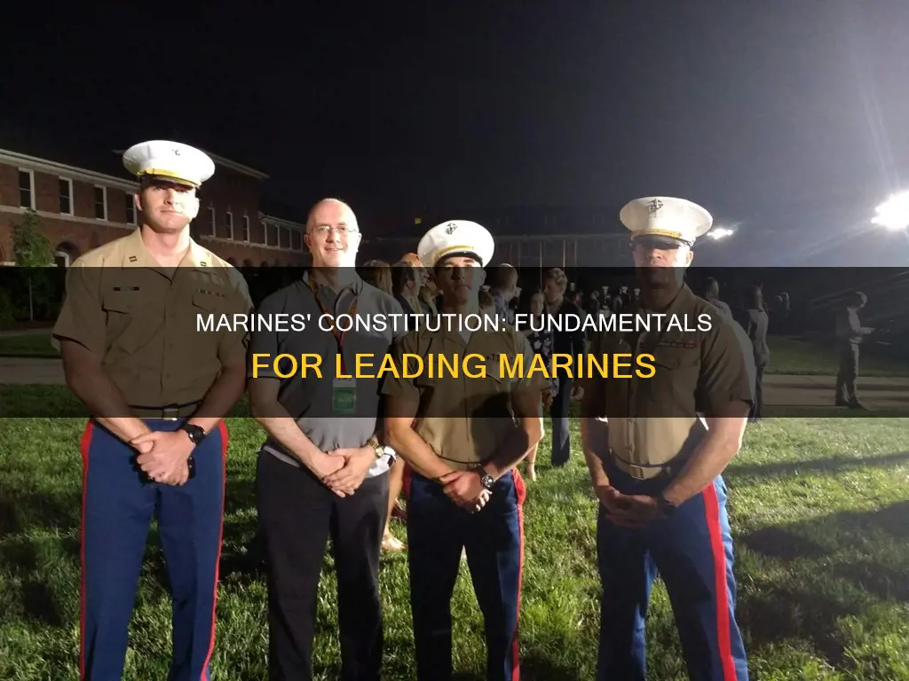 what are the basic components of the constitution leading marines