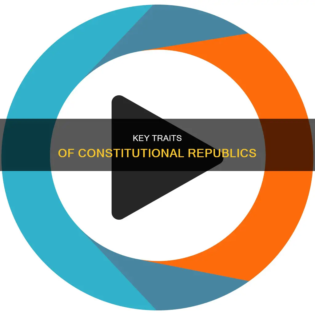 what are the characteristics of a constitutional republic