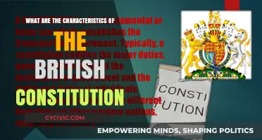 Key Features of the British Constitution