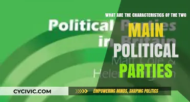 Exploring the Core Characteristics of the Two Main Political Parties