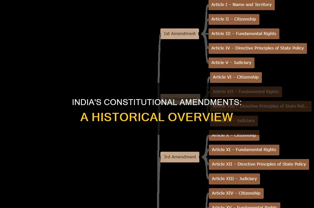 what are the constitutional amendments of india