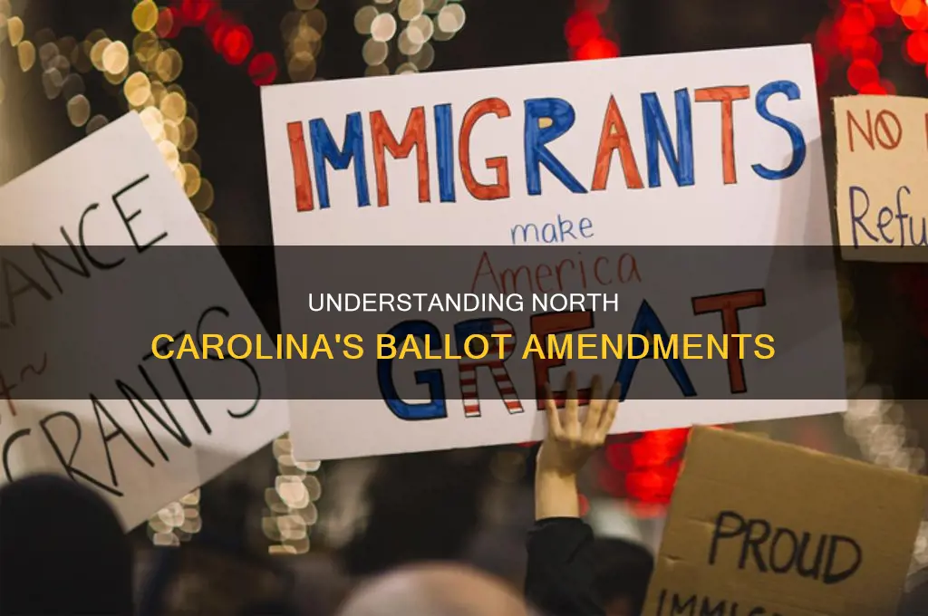 what are the constitutional amendments on nc ballot