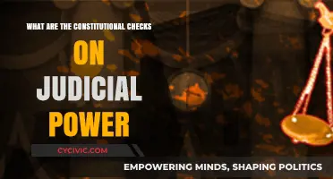 Judicial Power: Constitutional Checks and Balances