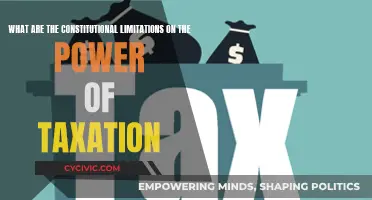 Constitutional Constraints on Taxation Powers: Limits and Extent