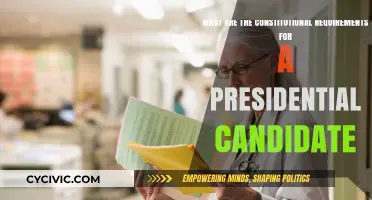Presidential Candidates: Constitutional Requirements and Qualifications