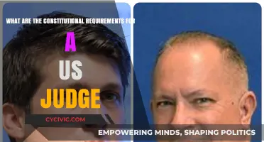 Key Criteria for US Judges: Constitutional Requirements